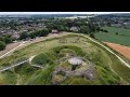 sandal castle wakefield west yorkshire 4k