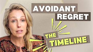 When Avoidants Regret Losing You — the actual Timeline.