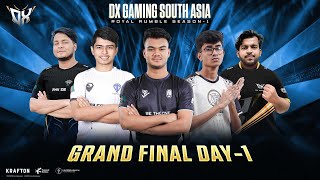 DX GAMING SOUTH ASIA ROYAL RUMBLE FINAL [DAY - 2].🔥🔥 #pubgmobile #pubgmobilelive #bgmi  #bgmilive