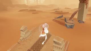 風ノ旅ビト【トロフィー】瞑想をお願いされる白ビト《Journey PS4》