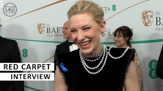 Cate Blanchett BAFTAs 2023 Red Carpet Interview Tar & amazing female performances this year