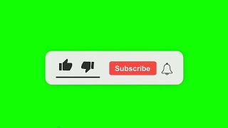 subscribe button || subscribe button green screen ||subscribe button animation ||