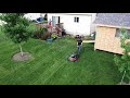 lawn mowing with the toro timemaster