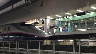 JR東京駅に、上越新幹線とき344号東京行きE2系新幹線J63仙セシが到着！たにがわ473号高崎行きに変更！上野東京ライン普通伊東行きE231系1941EU508宮ヤマ+E231系U55宮ヤマが発車！