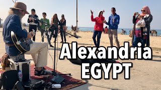 BUSKING the BLUES in Alexandria EGYPT - 2 Favourites!