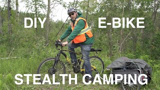 DIY E-Bike Stealth Camping