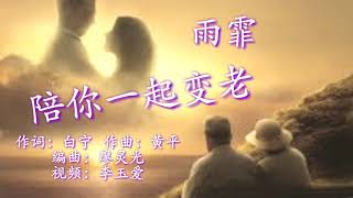 《陪你一起变老》 演唱：雨霏