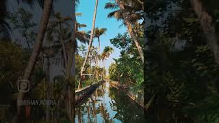 Morning boat ride at alappuzha #kerala #boatlife