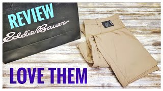 REVIEW Eddie Bauer Men's Horizon Guide Chino Pants   I LOVE THEM Work Casual