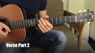 #1 Beauty and the Beast Fingerstyle Guitar Lesson Chord Melody