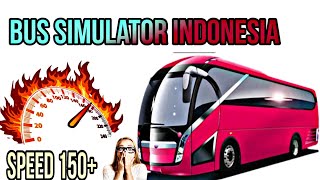 Live😱Accident//Bus simulator Indonesia//Bus speed