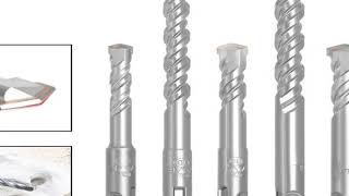 LAVIE 1pc 4 5 6 7 8 10 12 SDS Plus Hole Saw Drilling 110mm 160mm Electric Hammer Drill Bits For Wa