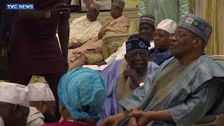 (SEE VIDEO) Tinubu Visits Babangida In Minna