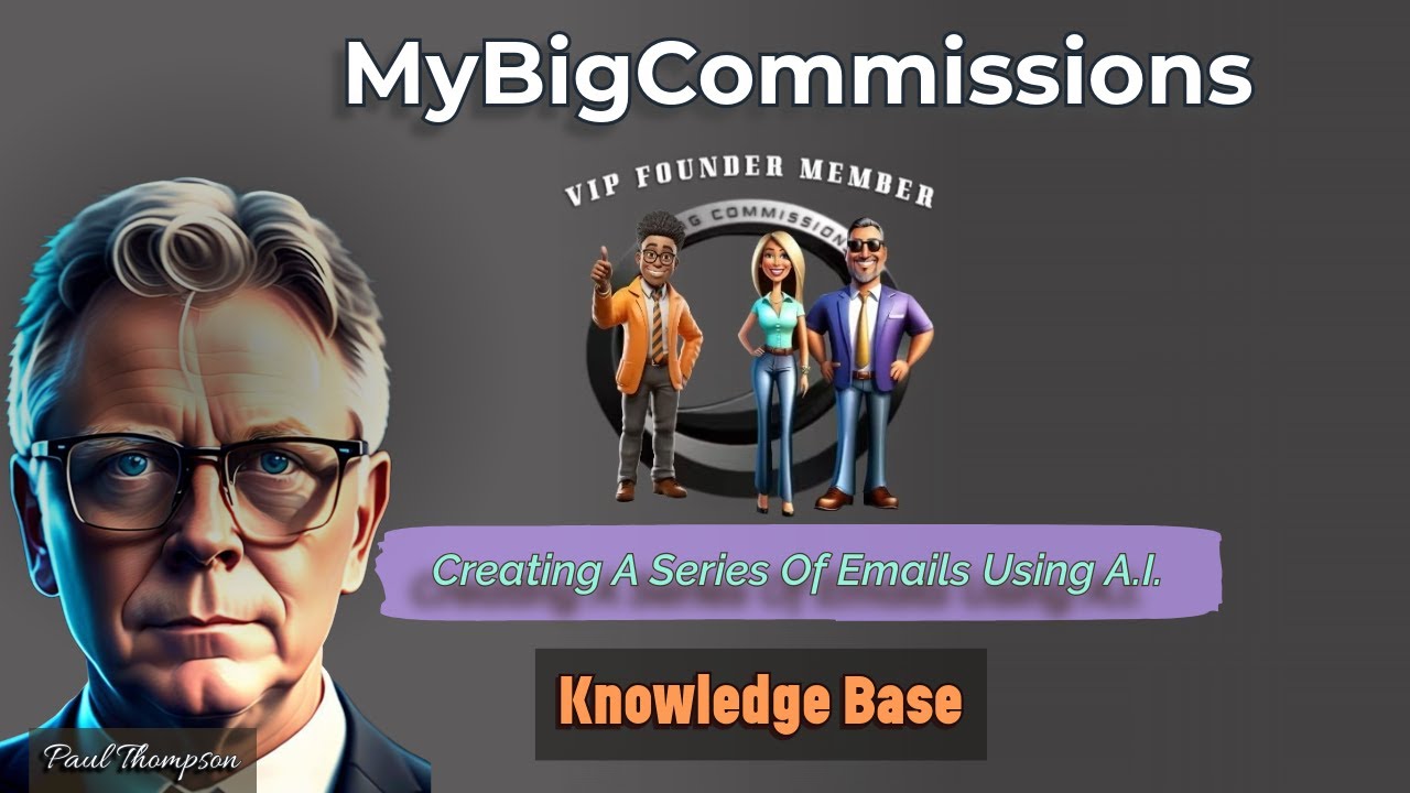 My Big Commissions Creating A Series Of Follow Up Emails Using A I