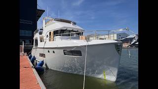 The NEW Nordhavn 46MKII hull number 1- Factory launch and very first tour with James Leishman.