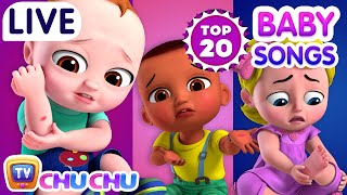 The Boo Boo Song More Baby Nursery Rhymes Top 20 Popular Kids Songs by ChuChu TV LIVE