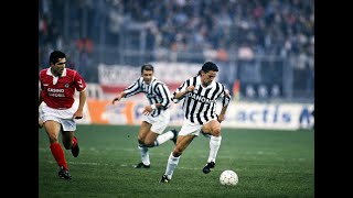 Roberto Baggio vs PSG |1993 UEFA Cup SF | Classic Performance | 2 Goals | All Touches & Actions