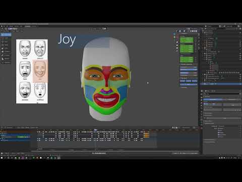 Rigging Face In Blender Using Rigify Add-on - YouTube