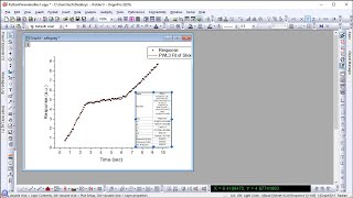 Use Python Script to Fit Data with Interactive Control of Parameter values and Iterations in Origin