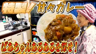 とある日の夕食 ばあちゃん特製甘々カレーとじいちゃんばあちゃんあるあると。【本篇】