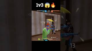 Fastest 1v3 🥶 funny video 🤣🔥 #freefire #shorts #shortsfeed #funny #viral #gaming #funnyvideo #fun