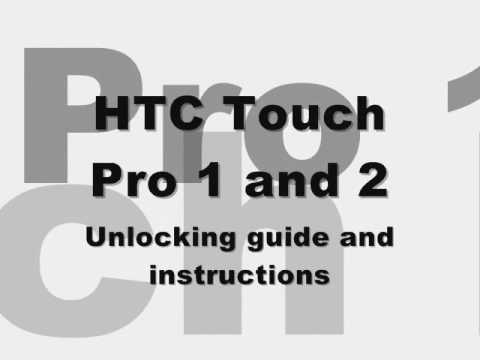 touch pro 2 unlocker Htc touch pro 2 unlocked gsm smart phone w/ full qwerty keyboard.