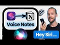 How to Take HANDS-FREE Notion Voice Notes with iPhone Shortcuts