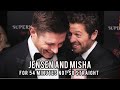 Jensen and Misha for 54 minutes not so straight