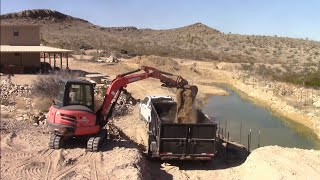 Planting a few Moringa and hauling off spoils @Timeline Ranch