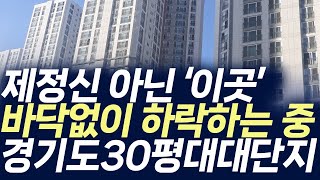 경기도 30평대 대단지아파트가격,제정신 아닌 '이곳' 바닥없이 하락하는중(부동산 아파트 미분양 입주권 분양권 재개발 재건축)