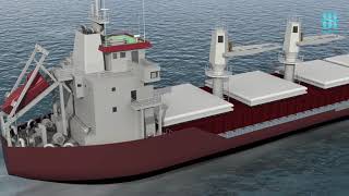 ContiOcean SOx Scrubber System Principle Animation