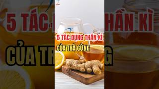 Tác dụng của trà gừng