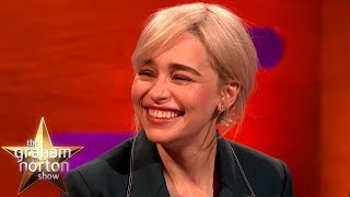 Brad Pitt Bid $120k For A Night With Emilia Clarke!  | The Graham Norton Show