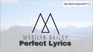 Ed Sheeran - Perfect (Madilyn Bailey Cover) Lyrics
