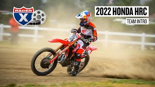 Roczen, Sexton, \u0026 Lawrence Brothers at 2022 Honda HRC Intro | Racer X Films