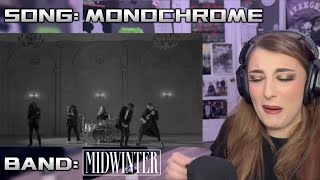 A new BLEGH king?? Blind React: Monochrome - @MidwinterBandUS #metalcore #blegh #progressivemetal