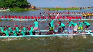 টুঙ্গিপাড়ায়  গোপালগঞ্জ ঐতিয্যবাহী চোখ ধাধানো সবচেয়ে বড় নৌকা বাইচ | Nouka Baich | Tungipara Gopalganj