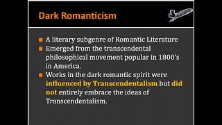 2023 Dark Romanticism
