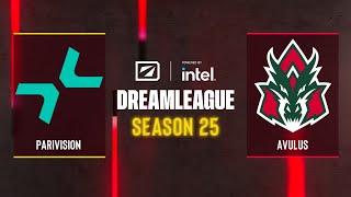 Dota2 - PARIVISION vs AVULUS - DreamLeague Season 25 - Group B