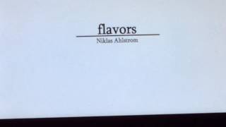 Niklas Ahlstrom Flavours