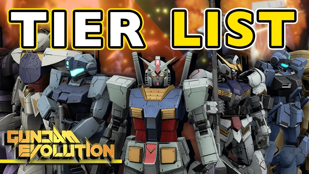 Tier List Gundam Evolution - Barbatos OP! | Closed Network Test - YouTube