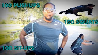 100 push ups 100 sit ups 100 squats 30 day challenge