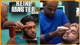 The Extraordinary Massage techniques of REIKI MASTER💈#asmr