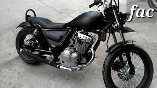 Bobber Chopper ( bochopp ) part 3 finishing. Thunder 125/EN125