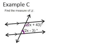 Same Side Interior Angles: Examples (Geometry Concepts)