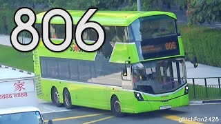 [SBST] Debut - SG4003D on Service 806 - Volvo B8L Gemini 3 Euro 6 Demonstrator