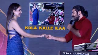 Singer Revanth Sings Kola Kalle Song For Ritu Varma | Varudu Kaavalenu Sangeeth Event | Filmylooks