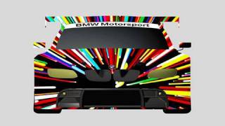 BMW's racecar: Pop art meets performance