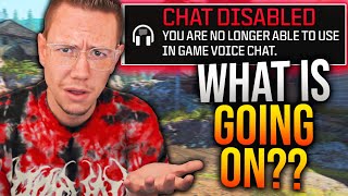 What Is Call Of Duty Doing?! (Chat Ban Update)