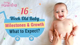 16 Week Old Baby: Development \u0026 Milestones | 4 Month Old Baby Development